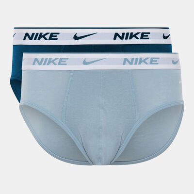 نايك سروال داخلي إيفريداي دراي-فت ستريتش للرجال (قطعتان) أزرق