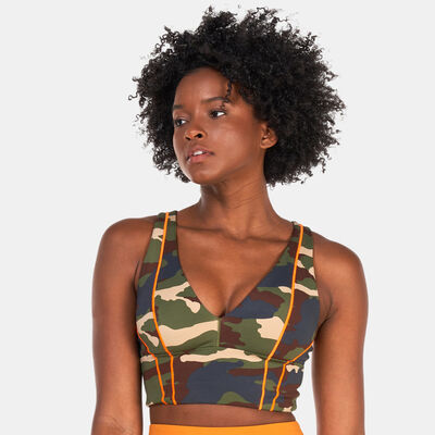 اديداس اورجينال صدرية رياضية ترايانجل للنساء متعدد