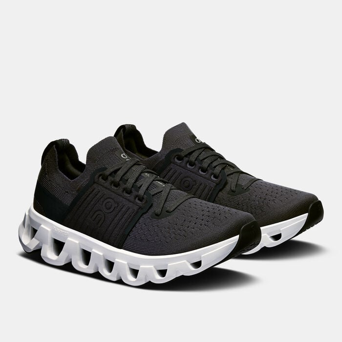 اون حذاء الجري كلاود سويفت 4 للنساء أسود image number 1