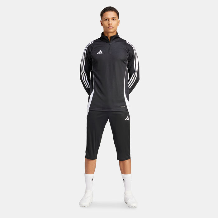 اديداس بنطال كرة القدم تيرو 24 3/4 للرجال أسود image number 2