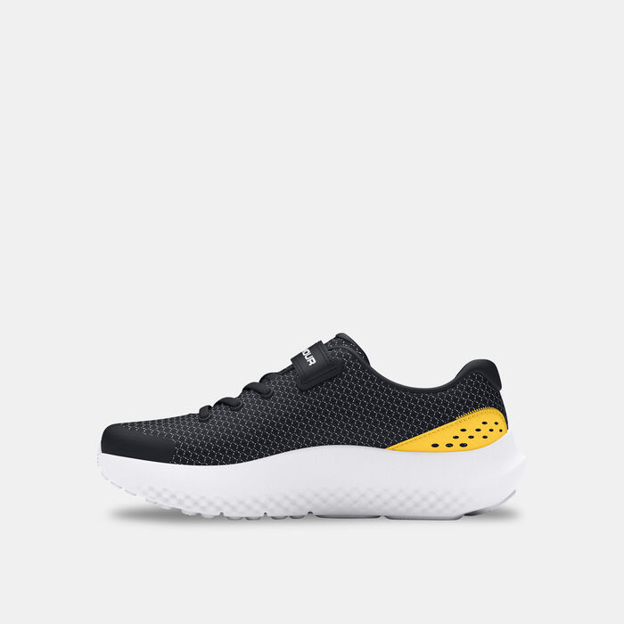 اندر ارمر حذاء الجري سيرغ 4 للأطفال أسود image number 2