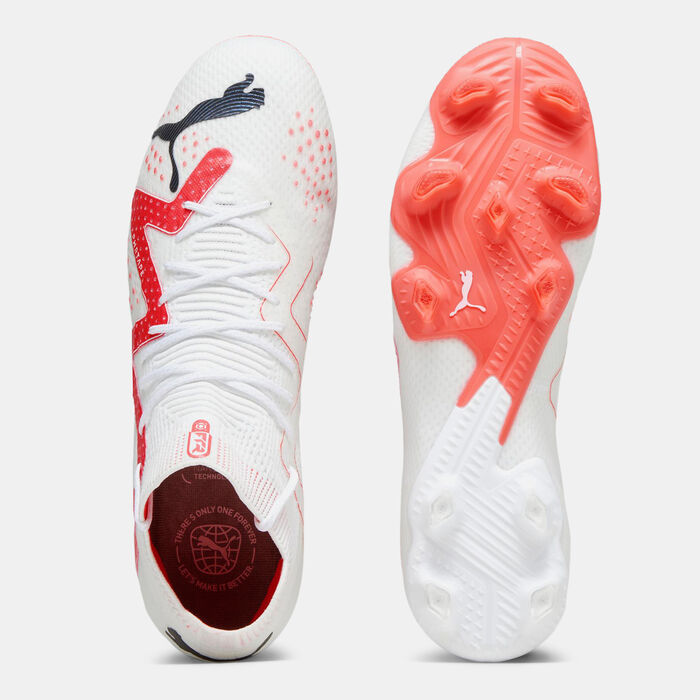 بوما حذاء كرة القدم فيوتشر التيميت لملاعب العشب الطبيعي/الصناعي للرجال أبيض image number 3