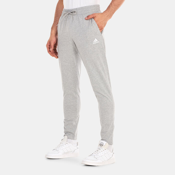 اديداس بنطال اسينشالز سينجل تابرد اوبن هيم للرجال رمادي image number 0