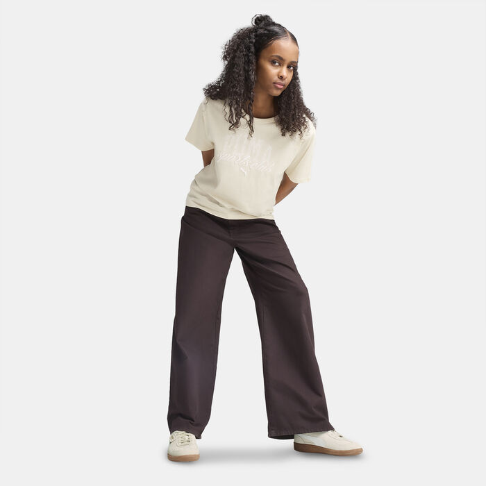 بوما تيشيرت كلاس للنساء بيج image number 2