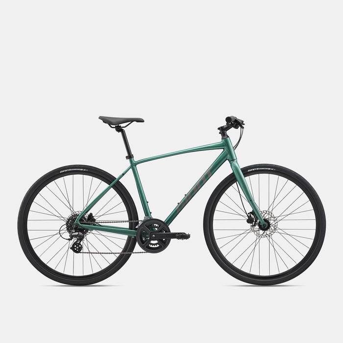 جاينت دراجة الطرقات إيسكيب 3 ديسك أخضر image number 4