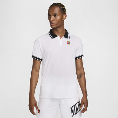 نايكي بولو تنس ملعب هيريتاج للرجال أبيض