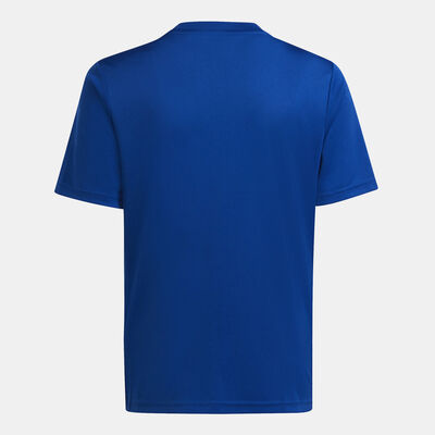 اديداس تيشيرت كرة القدم تيم ايكون 23 للاطفال أزرق