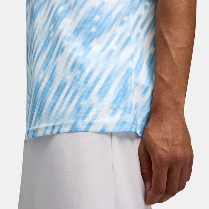 بوما تي شيرت كرة القدم مانشستر سيتي بري-ماتش للرجال فضي image number 4