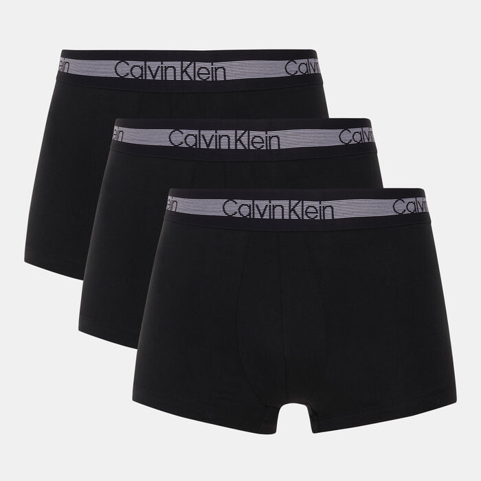 كالفن كلاين سروال داخلي للرجال (3 قطع) أسود image number 0