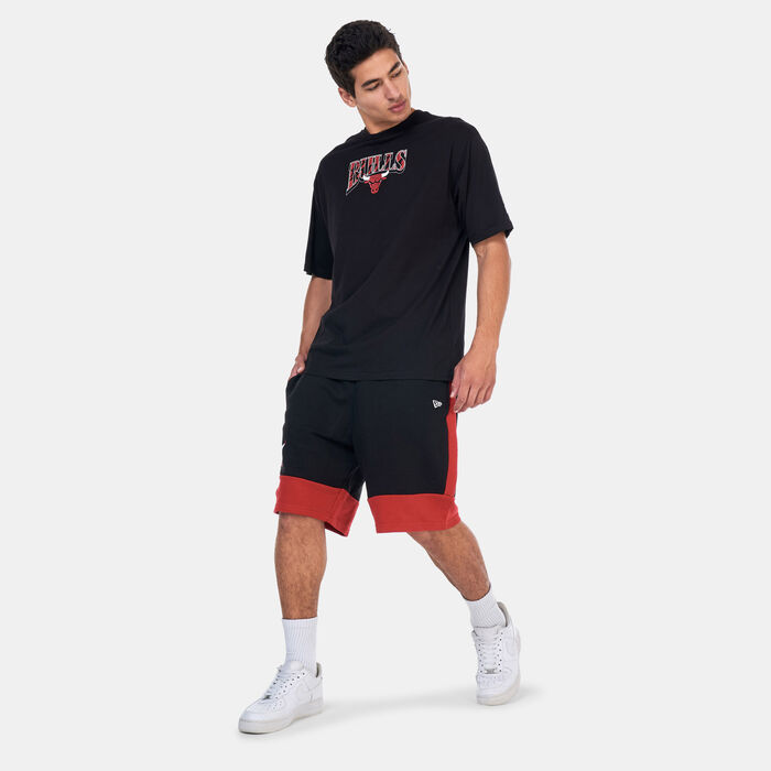 نيو ايرا تيشيرت ان-بي-ايه شيكاغو بولز تشامبيونشيب للرجال أسود image number 2