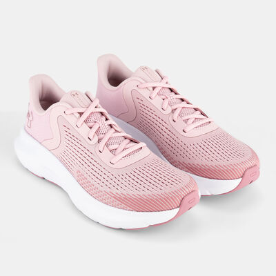 اندر ارمر حذاء الجري روغ 5 للنساء وردي