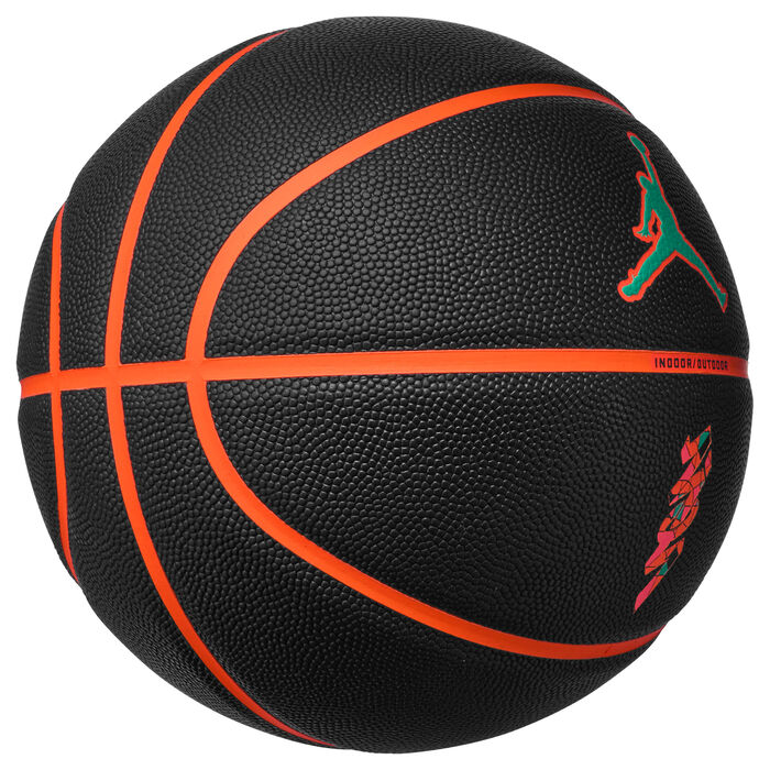 جوردن زايون اول-كورت 8P كرة السلة (مفرغة من الهواء) أسود image number 1