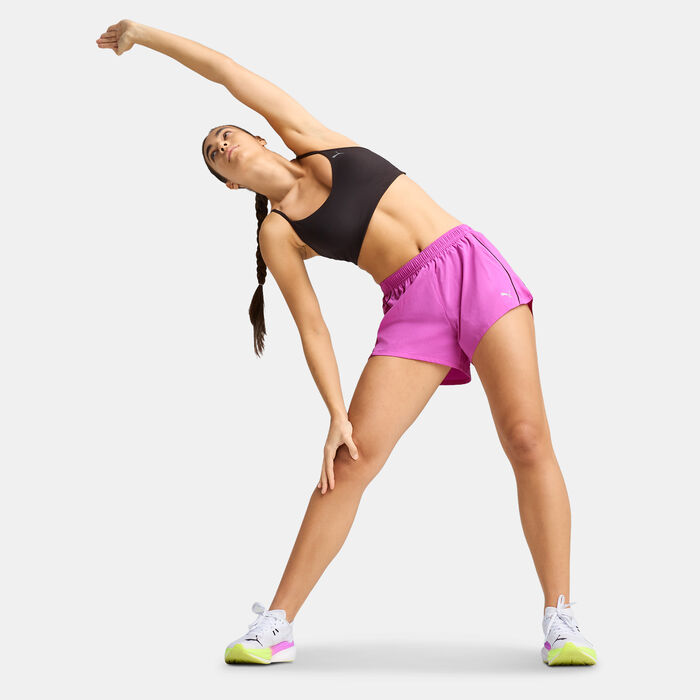 بوما شورت الجري VELOCITY للنساء بنفسجي image number 2