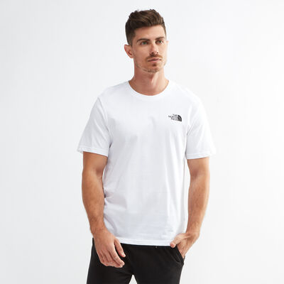 ذا نورث فيس تيشيرت سيمبل دوم للرجال أبيض