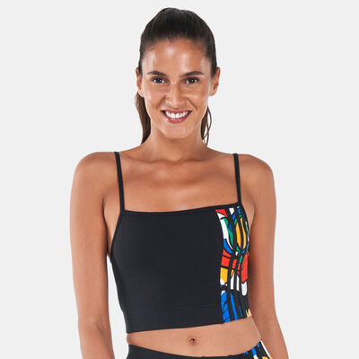 اديداس اورجينال صدرية رياضية كروب للنساء أسود