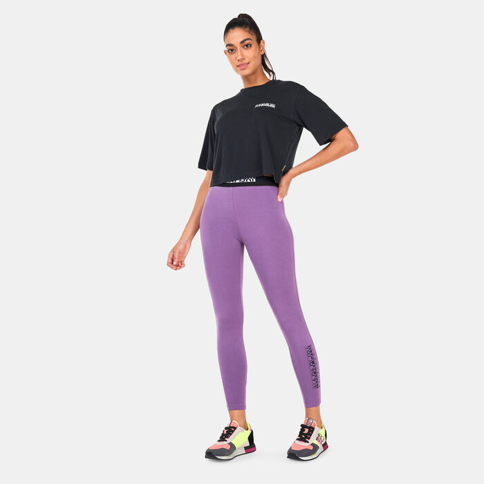 نابابيري بنطال ليقنز ام-بوكس للنساء شفاف image number 2