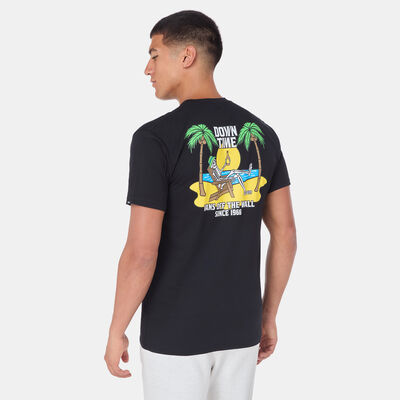 فانس تيشيرت داون تايم للرجال أسود