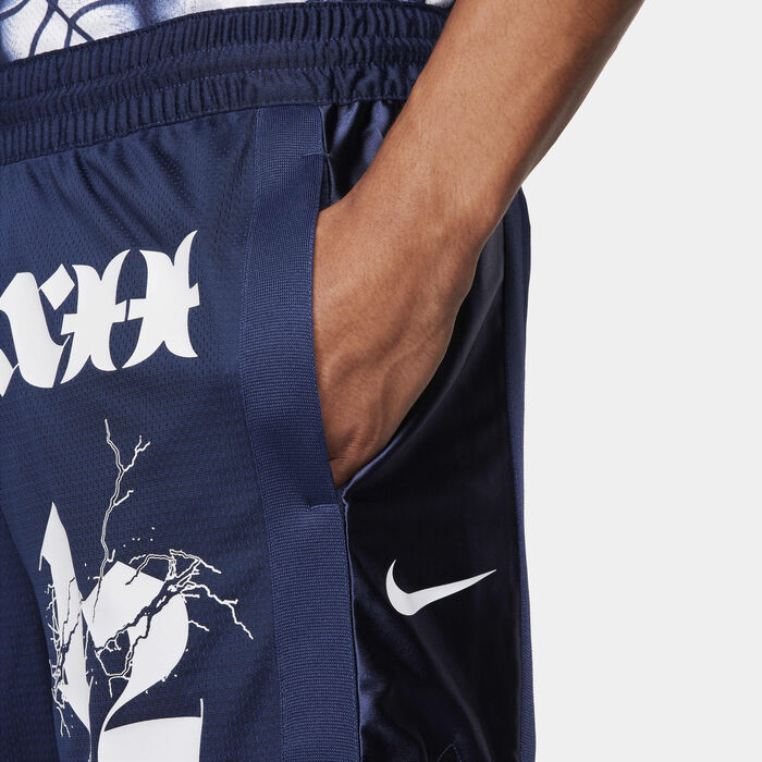 نايكي جا شورت كرة السلة دراي-فت دي ان ايه للرجال - 15 سم (تقريبًا) أزرق image number 4