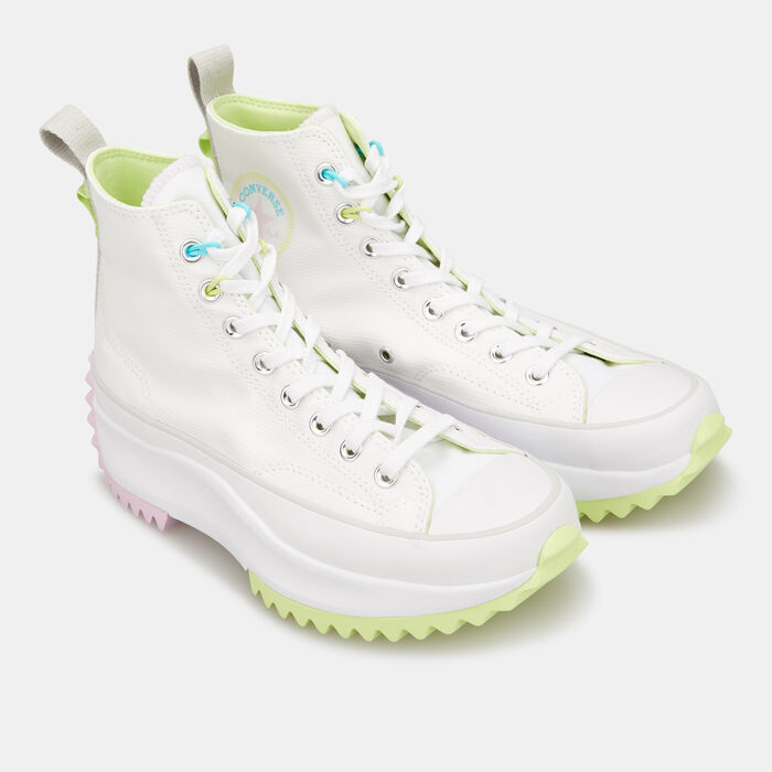 كونفرس حذاء رن ستار هايك بلاتفورم للرجال والنساء أبيض image number 2