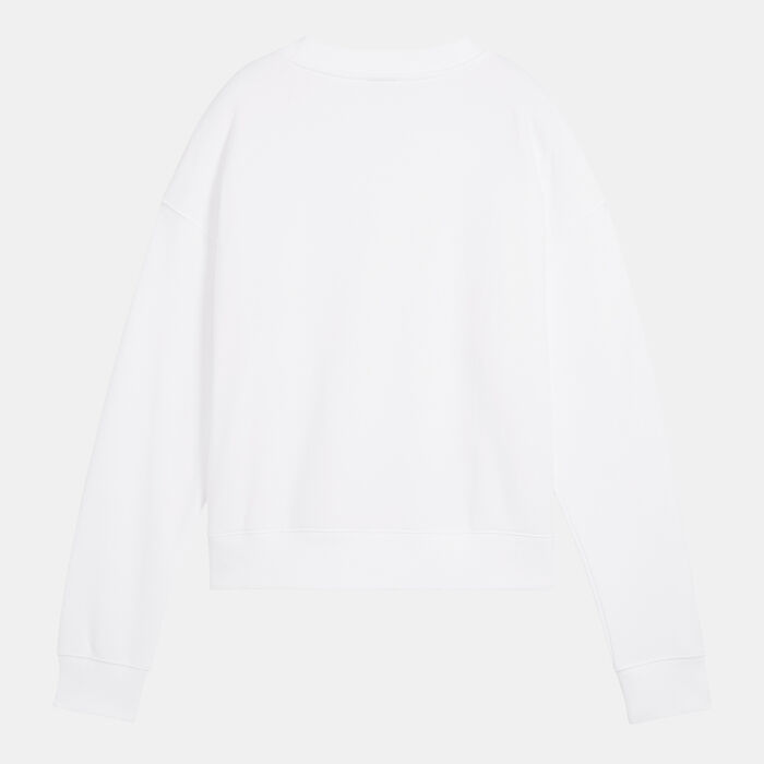 بوما سويتشيرت سكواد للنساء أبيض image number 1