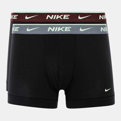 نايك سروال داخلي إيفريداي دراي-فت ستريتش للرجال (قطعتان) أسود