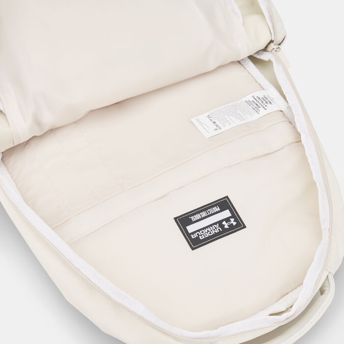 اندر ارمر حقيبة ظهر هاسل برو 6.0 أبيض image number 3