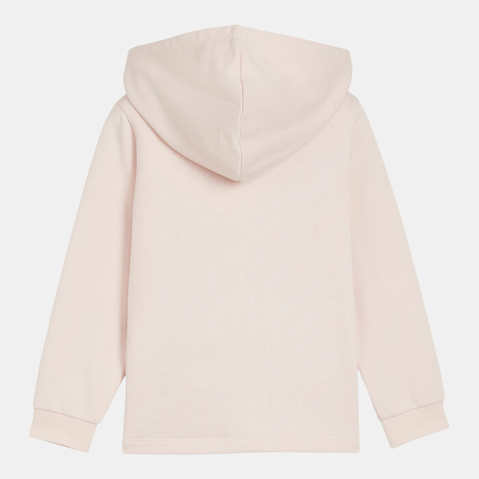 بوما هودي اسنشال+ بسحاب كامل للاطفال وردي image number 1