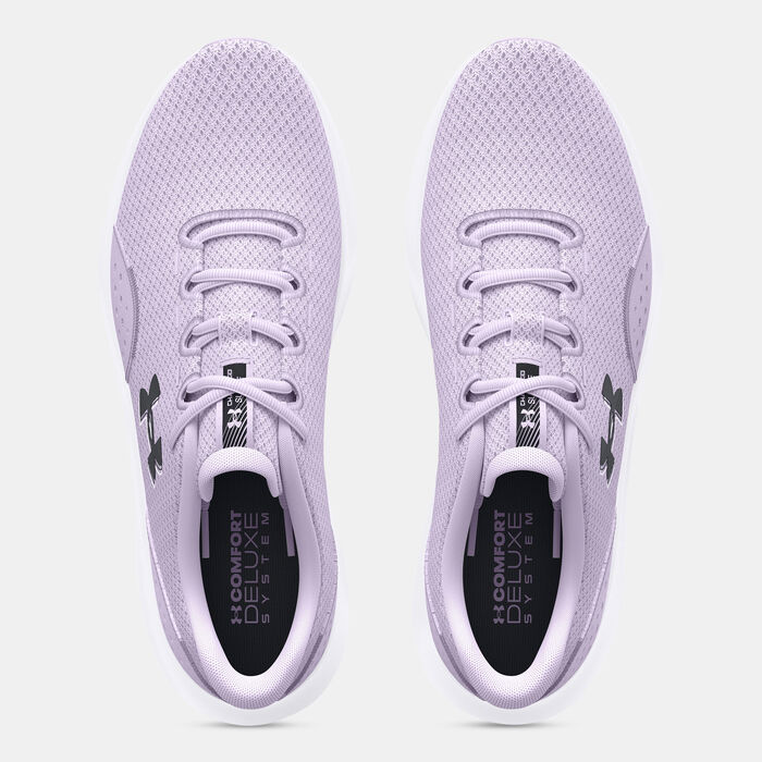 اندر ارمر حذاء الجري سيرج 4 للنساء بنفسجي image number 4