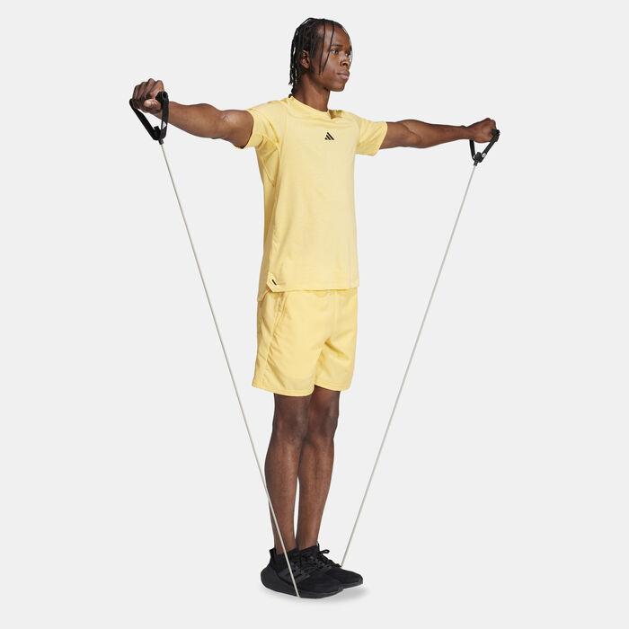 اديداس تيشيرت التمرين لوجو للرجال برتقالي image number 2