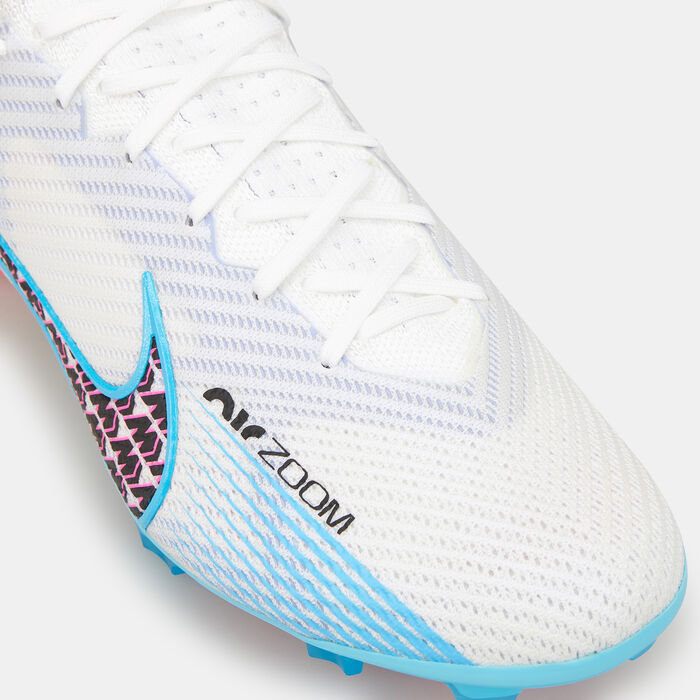 نايكي حذاء كرة القدم زوم ميركوريال سوبرفلاي 9 ايليت لملاعب العشب الطبيعي للرجال أبيض image number 5