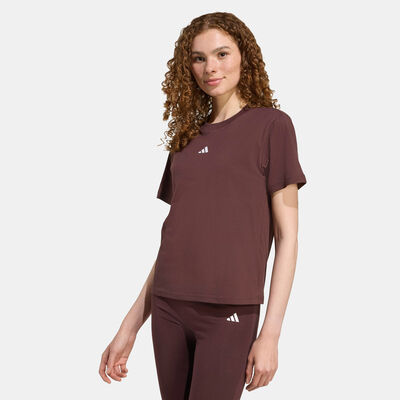اديداس تيشيرت إسينشالز للنساء بنى