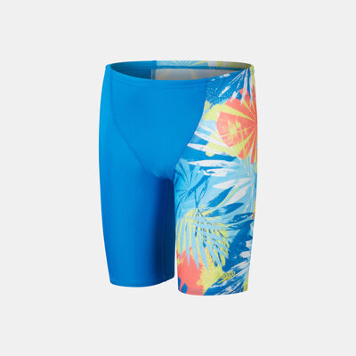 سبيدو شورت السباحة ديجيتال الوفر V-كات للاطفال أزرق