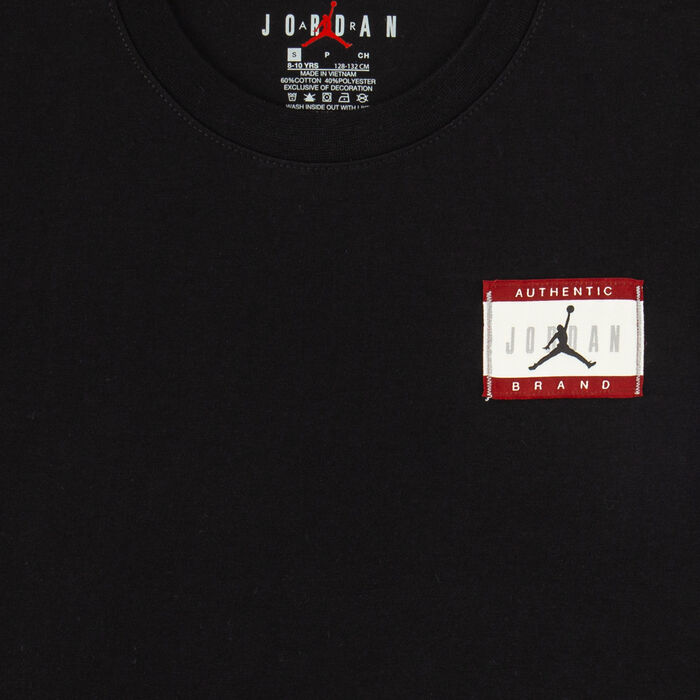 نايكي سويت شيرت اير ليبل للأطفال أسود image number 2