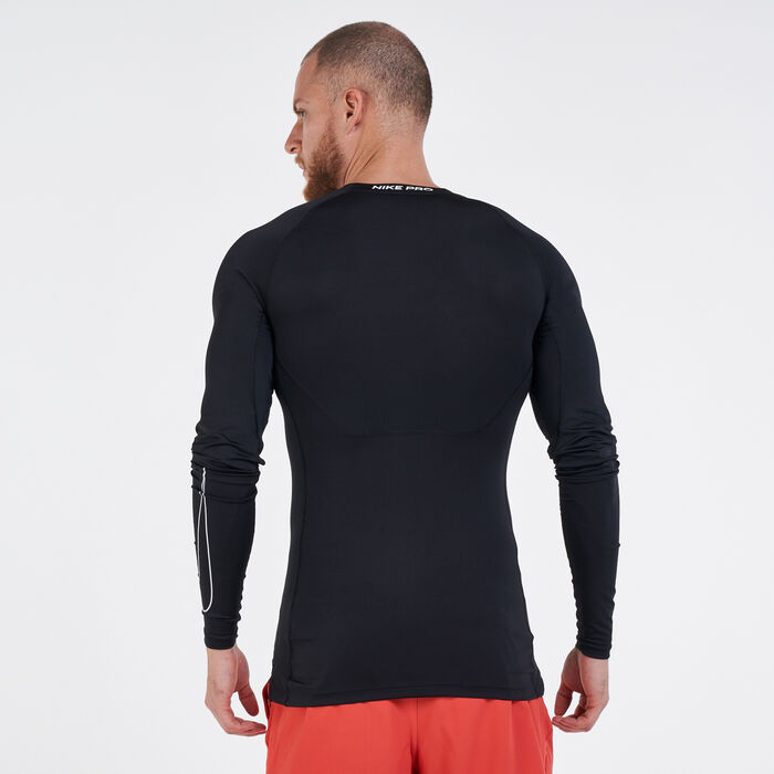 نايكي تيشيرت برو دراي-فت تايت للرجال أسود image number 1