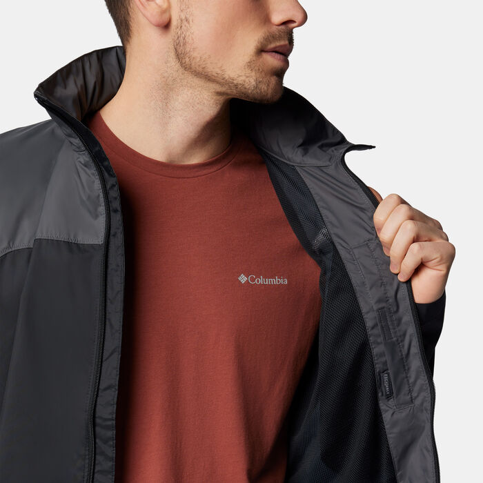 كولومبيا جاكيت المطر جليناكر ليك للرجال أسود image number 4