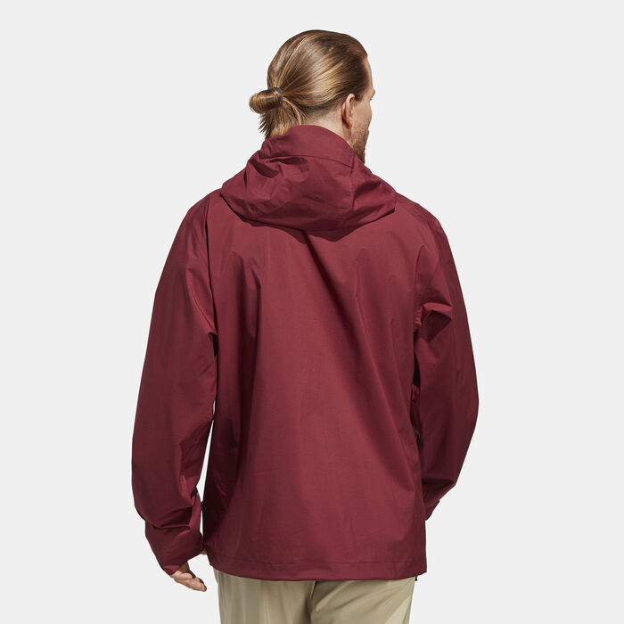 اديداس جاكيت تيريكس مالتي رين.ردي 2.5-لاير رين للرجال مارون image number 1