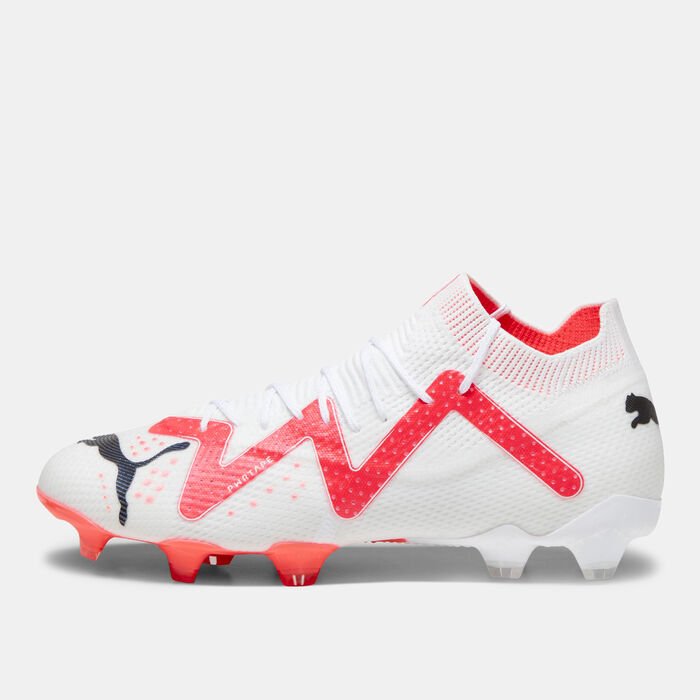 بوما حذاء كرة القدم فيوتشر التيميت لملاعب العشب الطبيعي/الصناعي للرجال أبيض image number 0