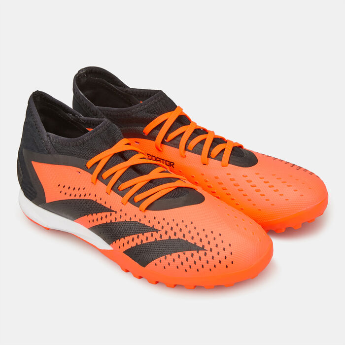 اديداس حذاء كرة القدم بريديتور اكوراسي.3 لملاعب العشب الصناعي للرجال أسود image number 2