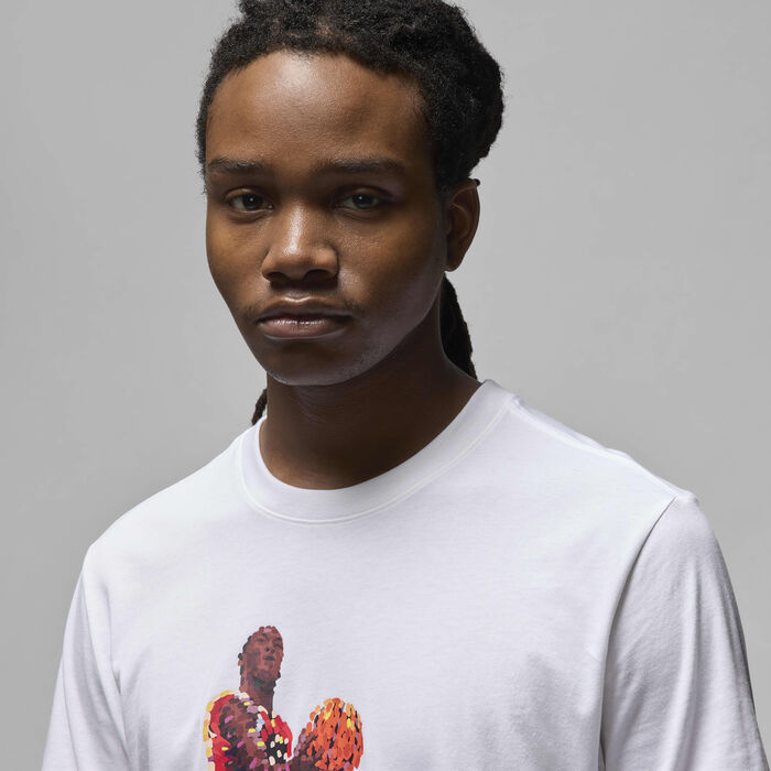 جوردن فلايت ايسنشالز تيشيرت للرجال أبيض image number 2