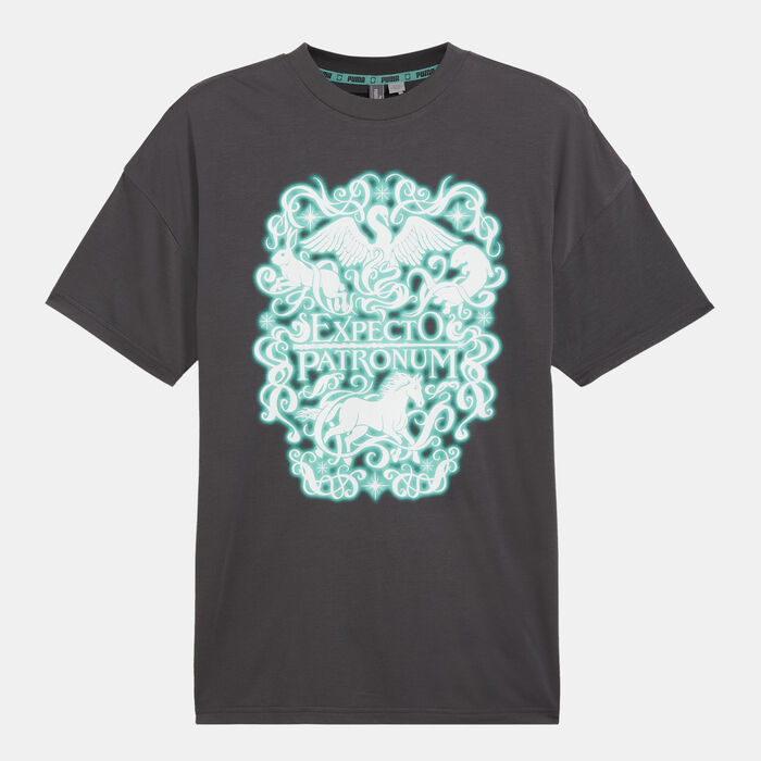 بوما تيشيرت هوبس × هاري بوتر للنساء أسود image number 0