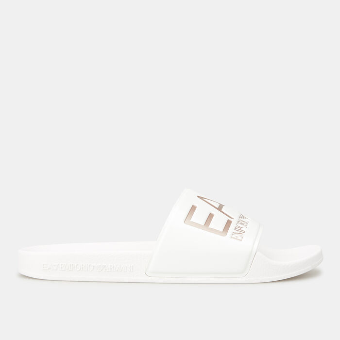 اي ايه 7 امبوريو ارماني شبشب أبيض image number 1