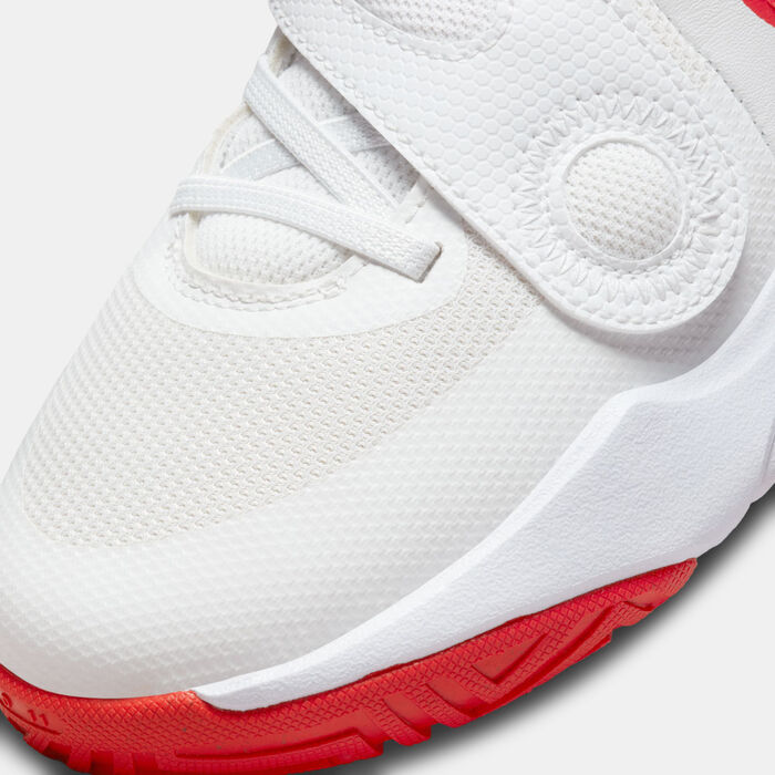 نايكي حذاء كرة السلة تيم هاسل دي 11 للاطفال (للاطفال الكبار) أبيض image number 4