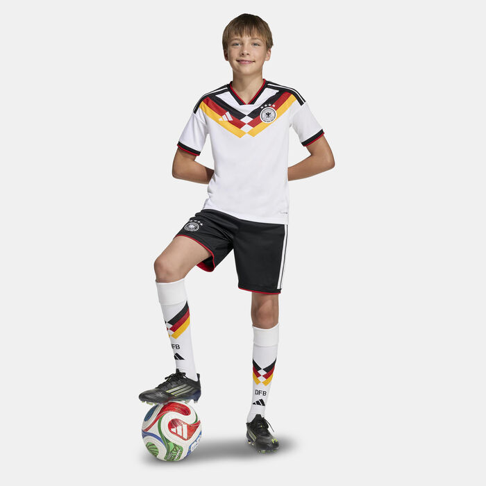 اديداس تيشيرت كرة القدم ألمانيا 2026 الأساسي ريبليكا للأطفال أبيض image number 5