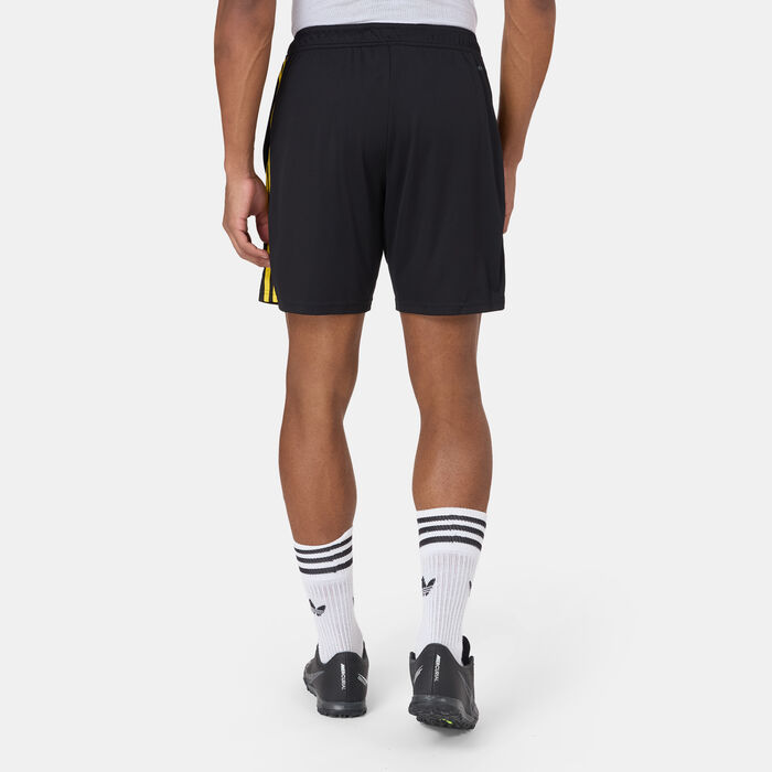 اديداس شورت كرة القدم مانشيستر يونايتد 25/26 ريبليكا الثالث للرجال أسود image number 1