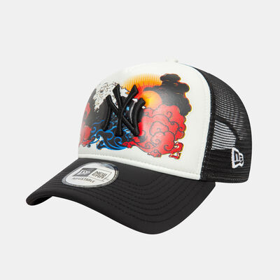 نيو ايرا قبعة MLB نيويورك جرافيك تراكر للرجال أبيض