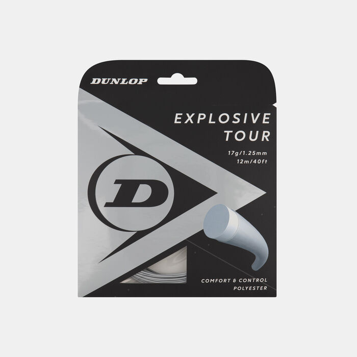 دنلوب أوتار مضرب التنس اكسبلوزيف تور 16g 12M متعدد image number 0