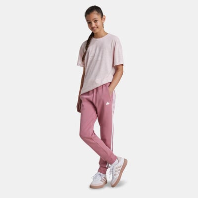 اديداس بنطال الجري فيوتشر ايكونز للاطفال وردي