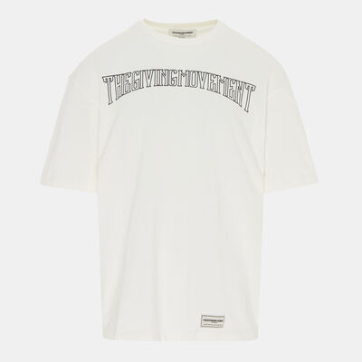 ذا چيفينج موڤمنت تيشيرت كوليجك برينت للرجال أبيض