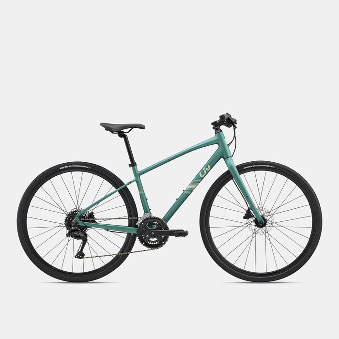 جاينت دراجة ليف ألايت 2 ديسك رود للنساء أخضر image number 3