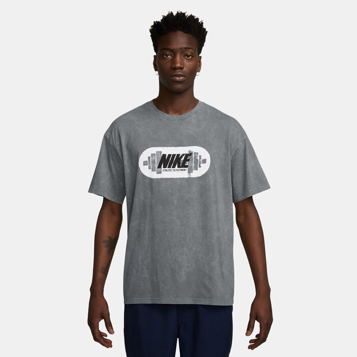 نايكي تيشيرت جيم هيريتج للرجال رمادي image number 0